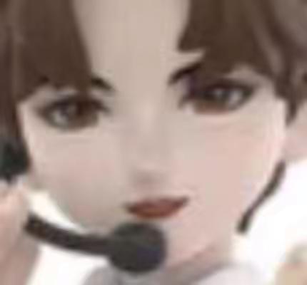 蛋团来了个烈焰红唇