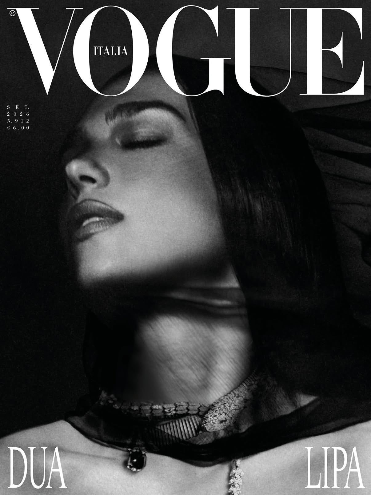 DuaLipa  Vogue 意大利九月 