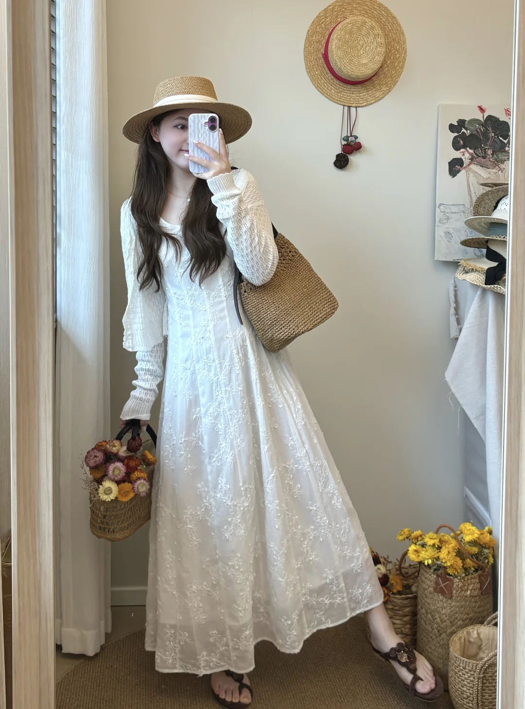 🫧🥛干干净净的连衣裙～～～