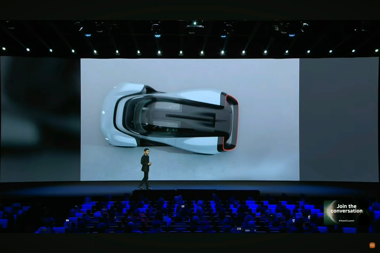 「动态照片」小米Vision GT今日发布纯粹的空气动力学超级跑车，由风塑型。这