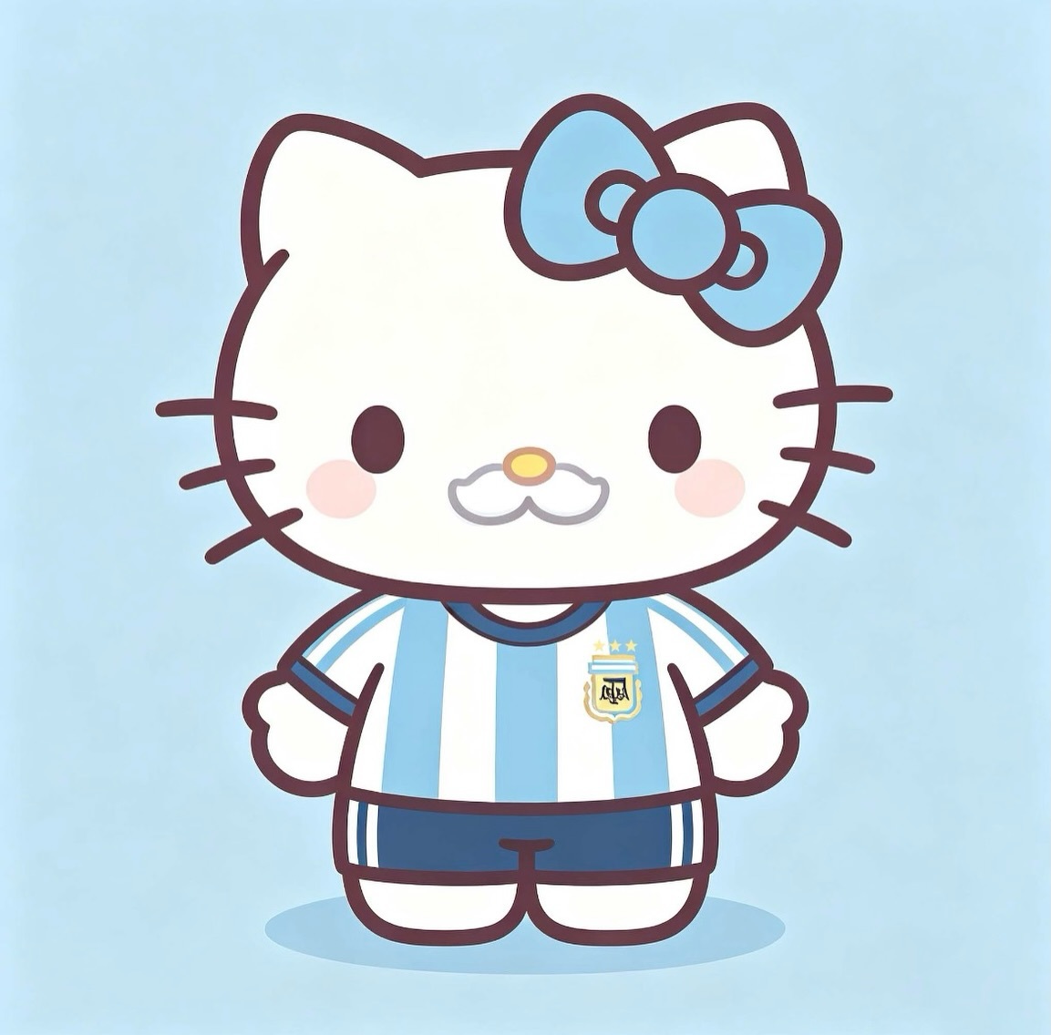 hello Kitty来了都得给加上胡子……我说你们真的不用这样