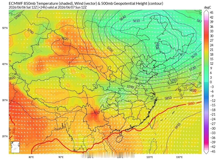 高考天气 高考这几天，受到冷涡及后部冷空气南下结合暖湿气流影响，中东部大部地区气