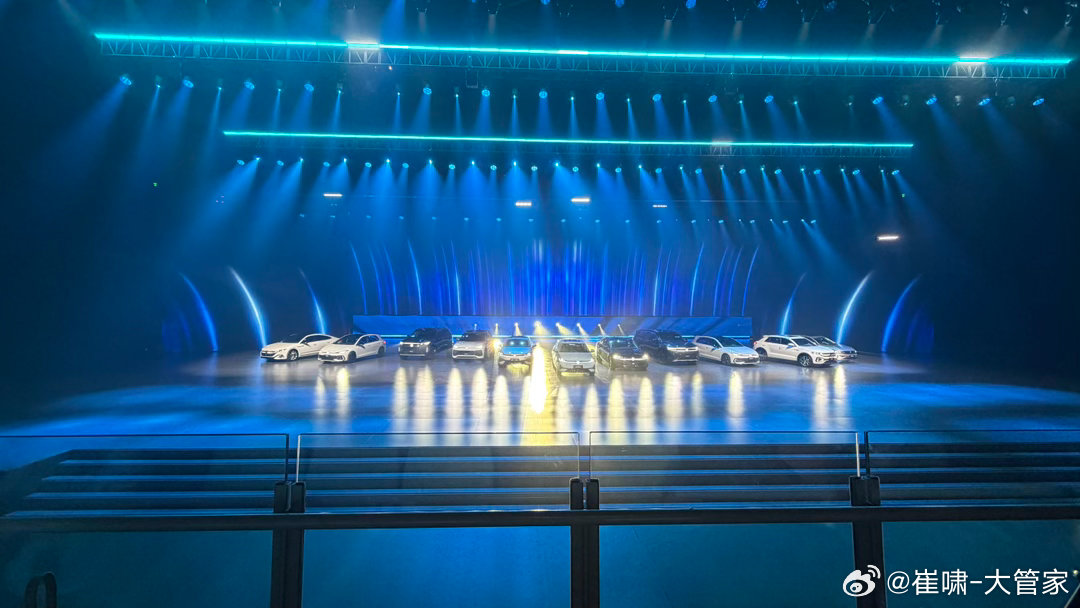 大幕一拉开，好家伙！不愧是家大业大爸爸大！别的不说，咱家就是车多！看这一排，全是