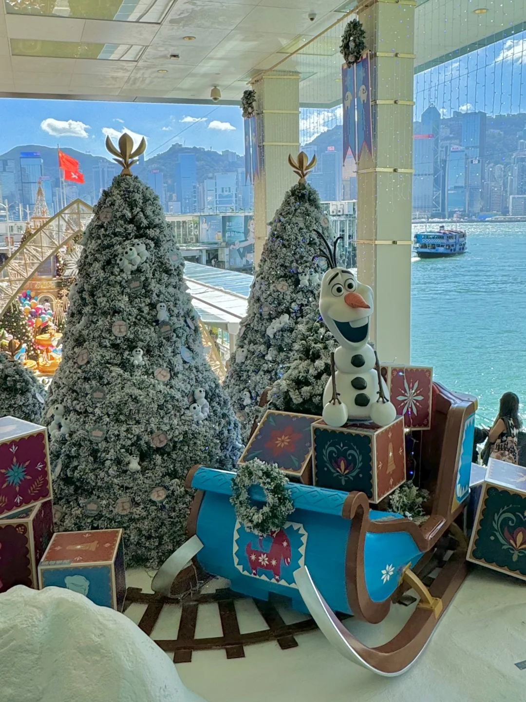 香港🇭🇰海港城海景圣诞树🎄美哭了‼️