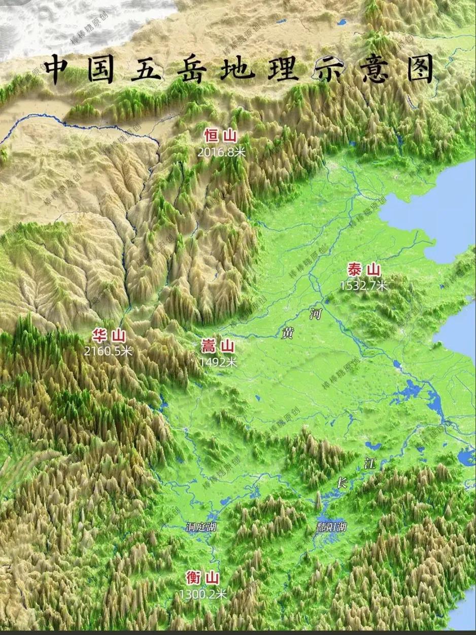 嵩山其实就是华山的余脉，谁同意谁反对？[心]地理上同属秦岭东延的伏牛山系，空间距