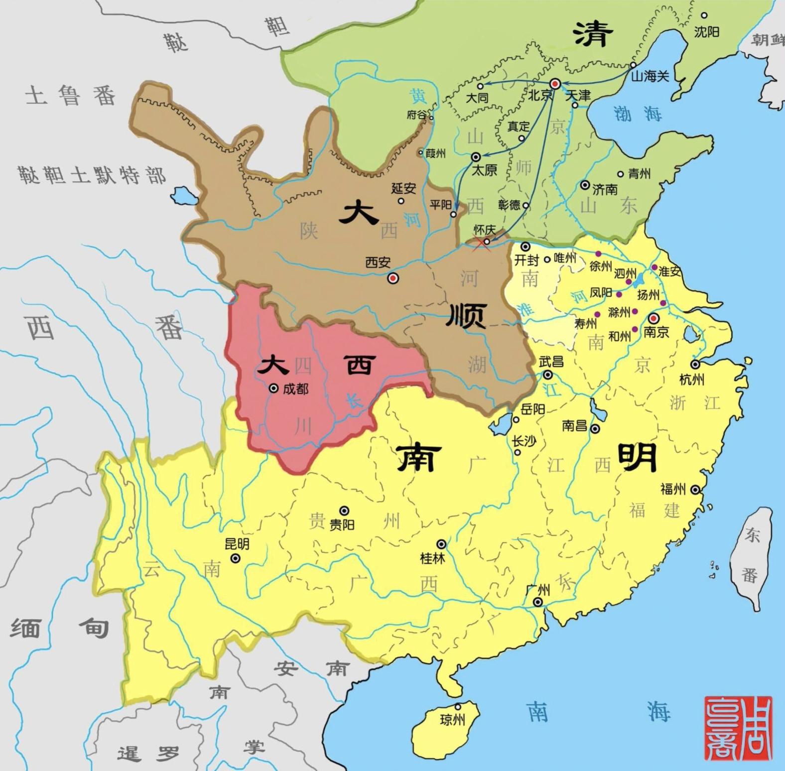 满清为什么一定要抹杀南明历史？满清入关打的旗号是为崇祯（明）报仇，剿灭...