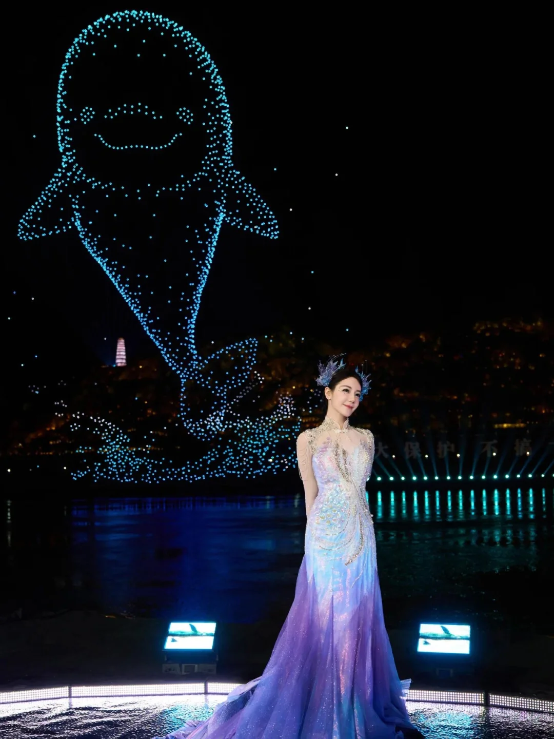 好可爱的人鱼热巴