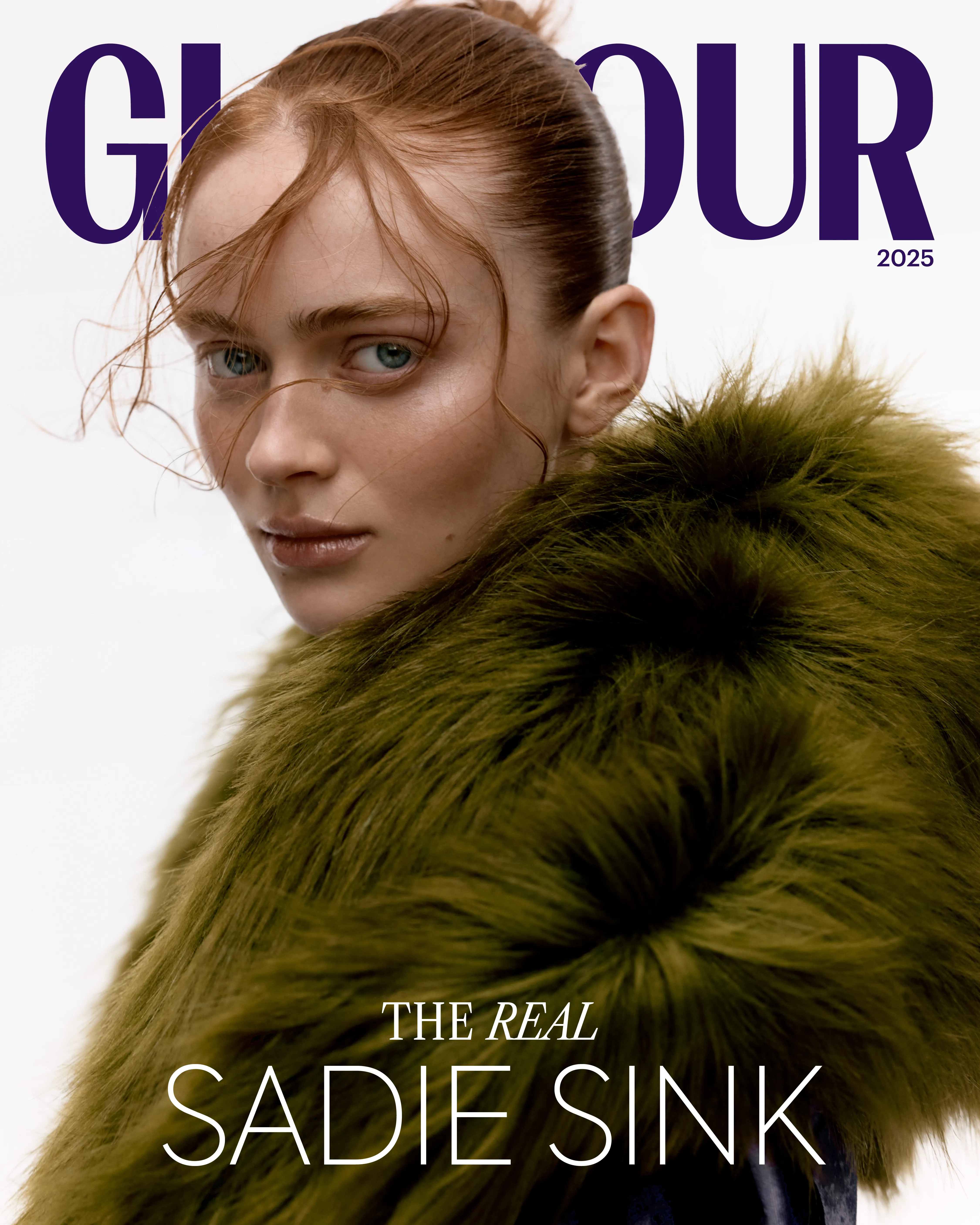 Sadie Sink × GLAMOUR UK December 2025.“M