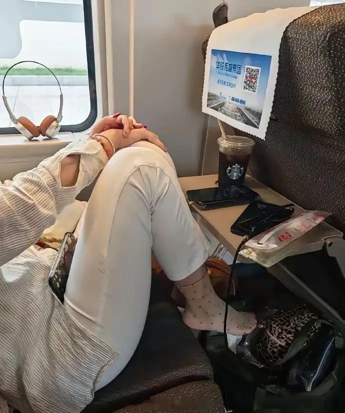 我敢打赌，从今以后高铁上，这种情形会越来越多，因为从今以后一天比一天热了，直到1