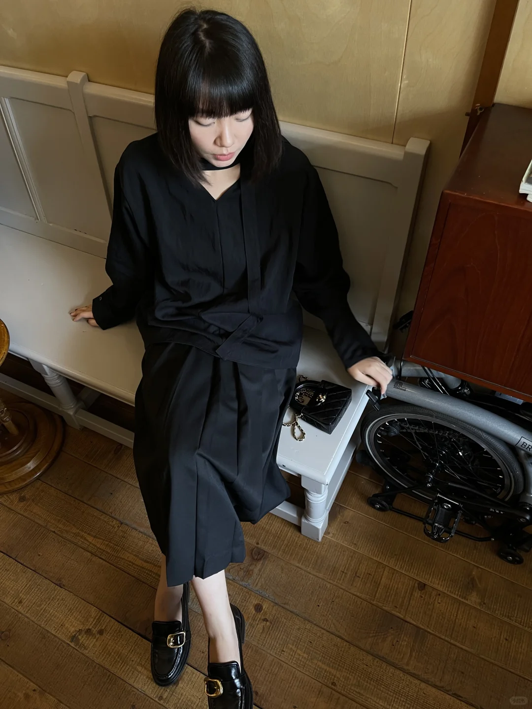 温柔中带着酷飒的黑