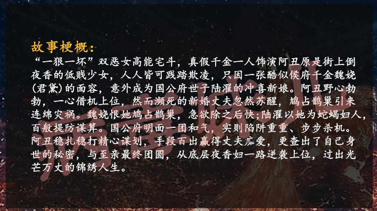 田曦薇魏娆人物介绍田曦薇嫁金钗故事梗概 田曦薇魏娆人物介绍来啦 ​​​