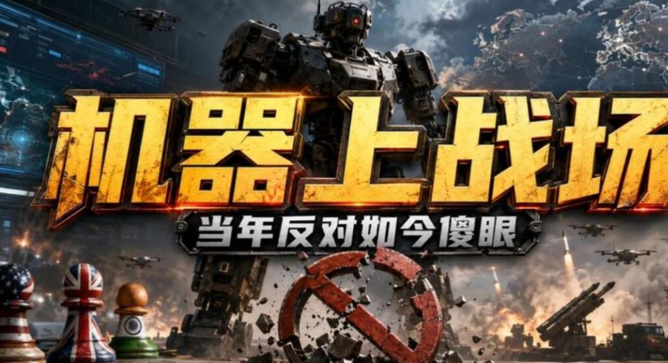 当年中国提议“机器人不能用于战争”，美英俄印联手反对，如今全傻了，日内瓦，联合国