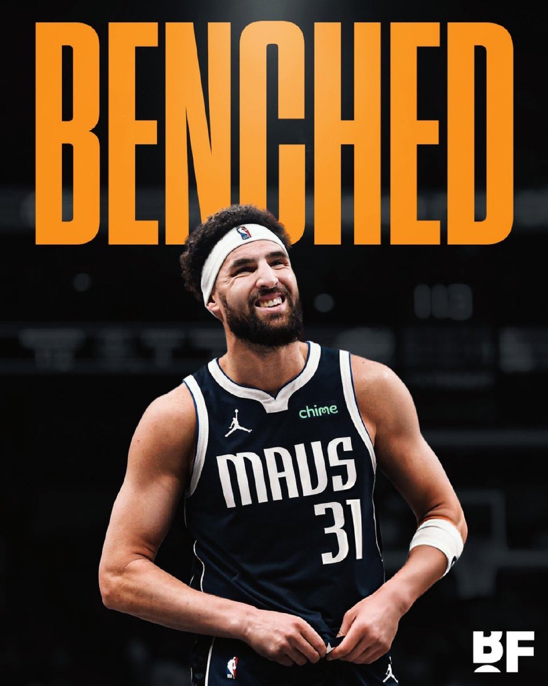 克莱被下放到替补了。这赛季场均8.1分，投篮命中率31.8%，三分命中率26.2