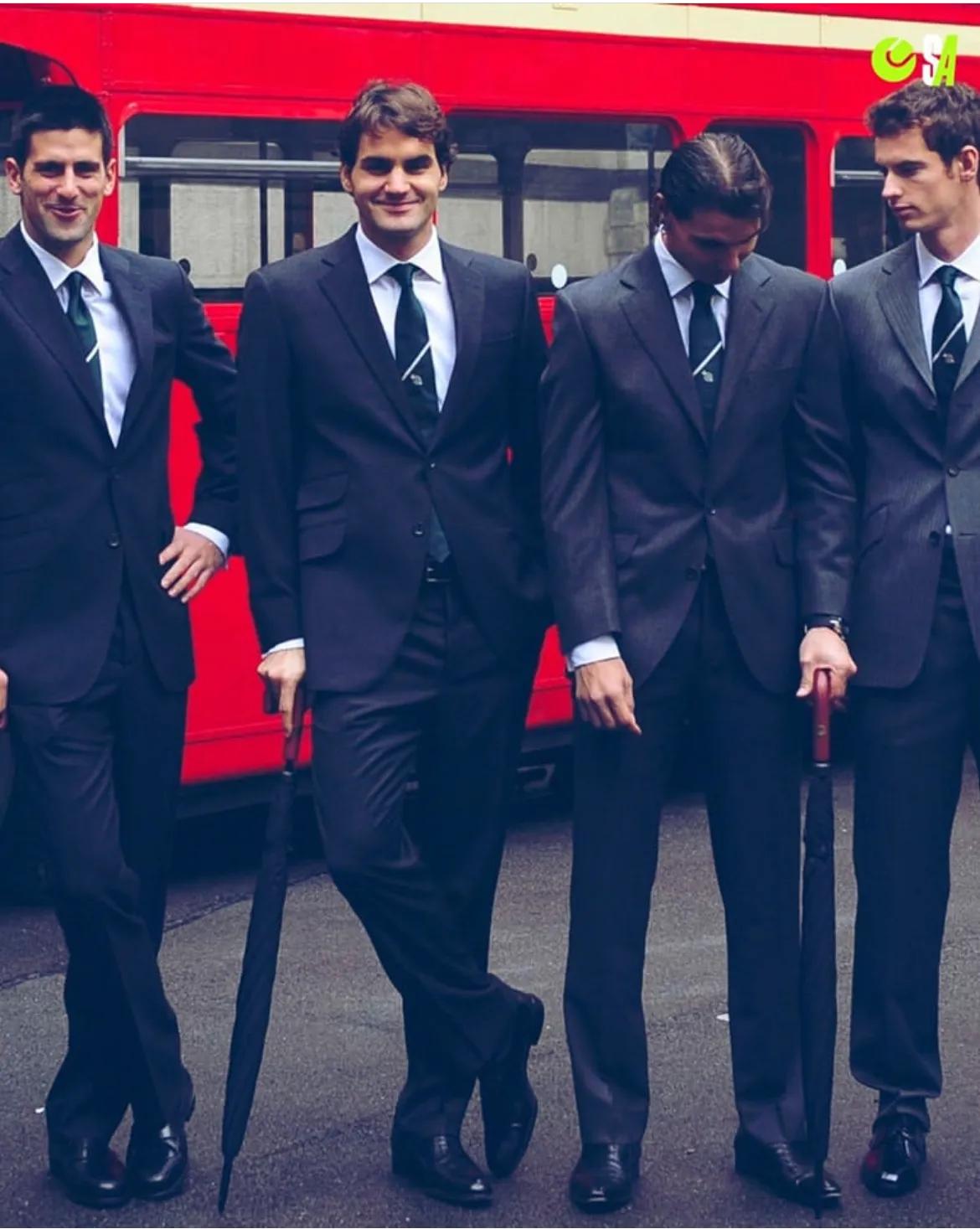 有一天，我们会对我们的子孙后代说，我们经历了网球的黄金时代，拥有最出色的球员，看