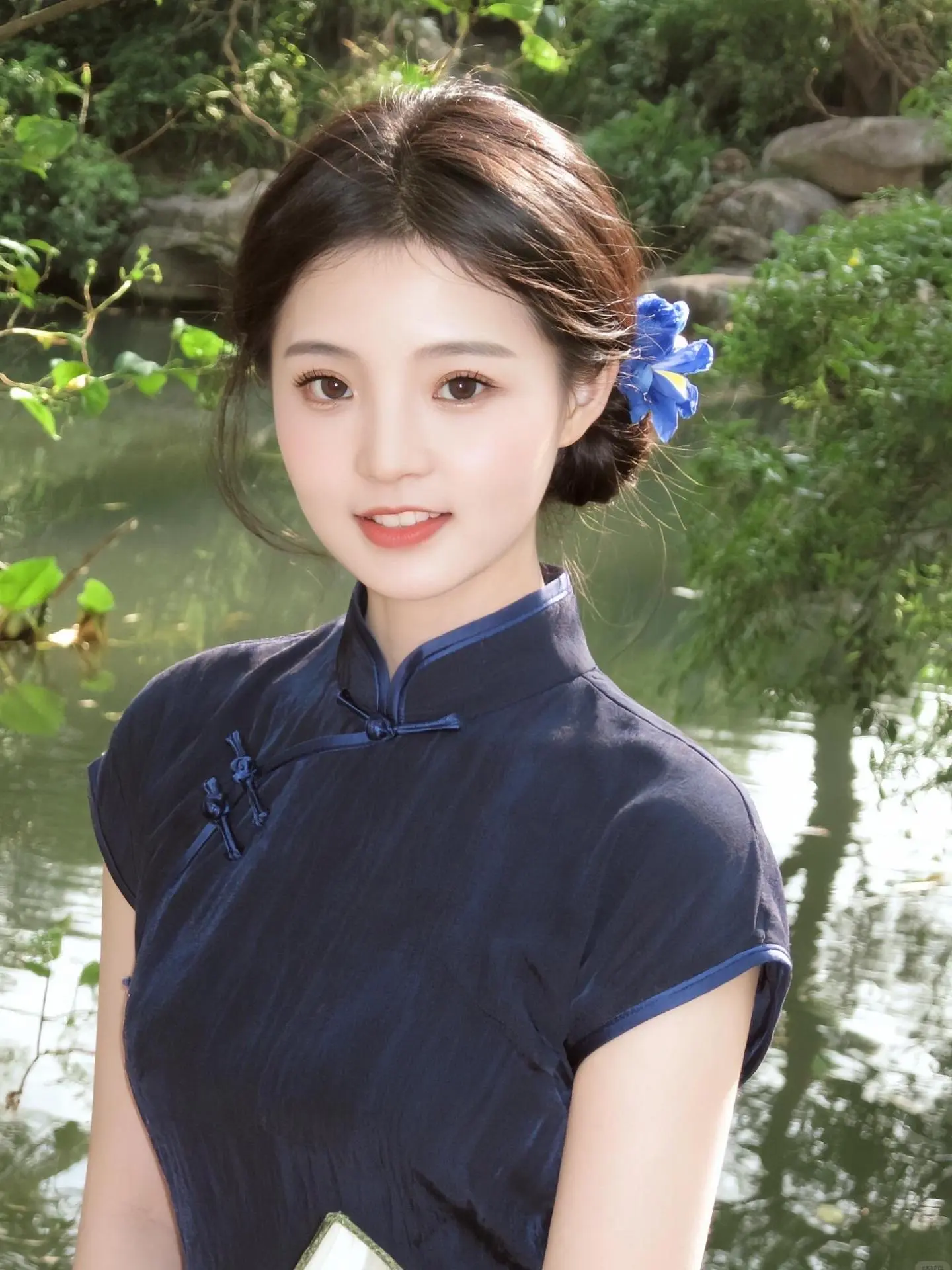 落花雨不停 湘女总多情。