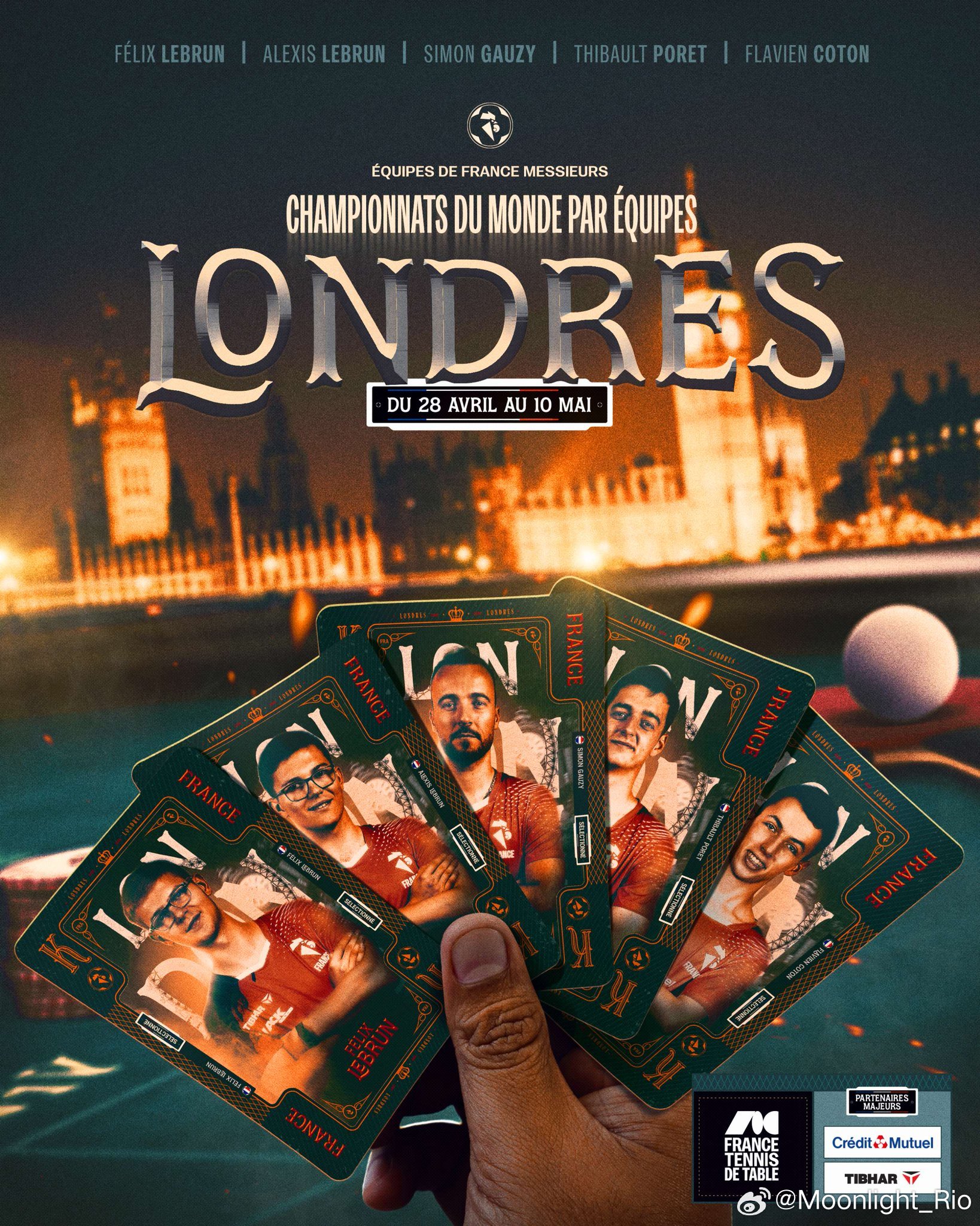 伦敦世乒赛团体赛 🇫🇷法国队2026伦敦世乒赛团体赛阵容公布女团：袁嘉楠、普