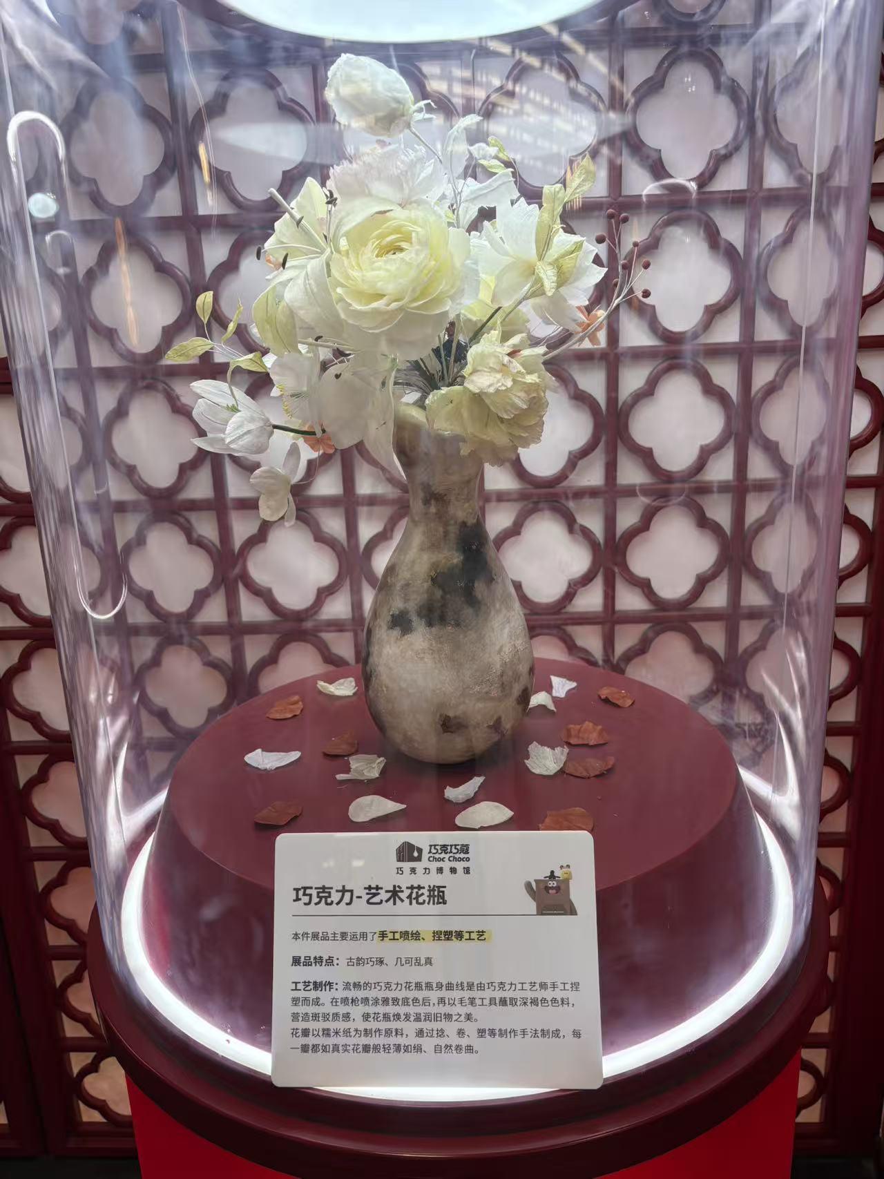 晒图笔记大赛太漂亮了，也太逼真了，这么好看的工艺品竟然是巧克力的杰作，真是不可思