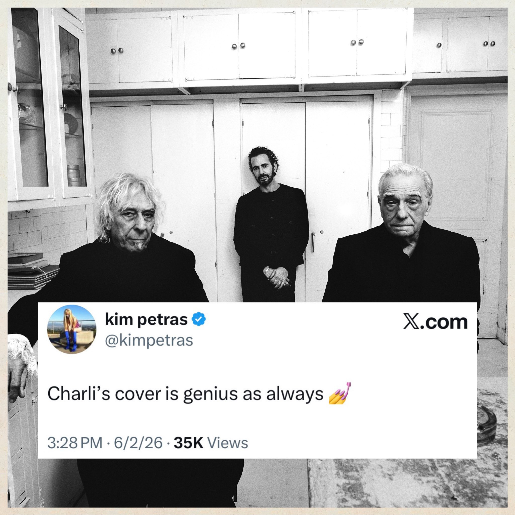 Kim Petras 评价 Charli xcx 即将发行的新专辑『Music,