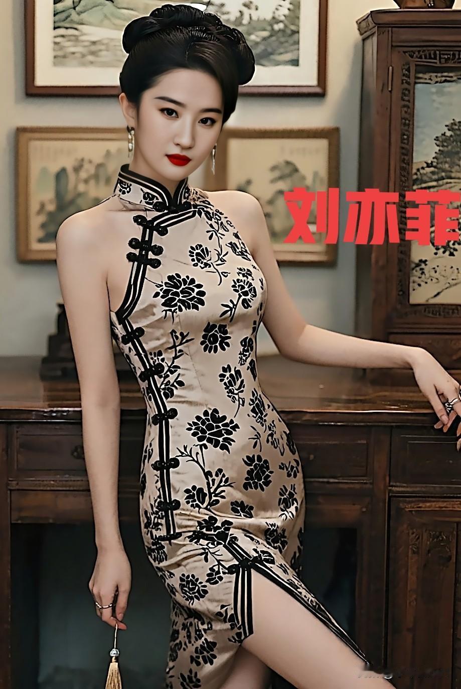 刘亦菲旗袍造型惊艳绝伦气质优雅性感妩媚让人眼前一亮  女明星 气质女明星 刘亦菲