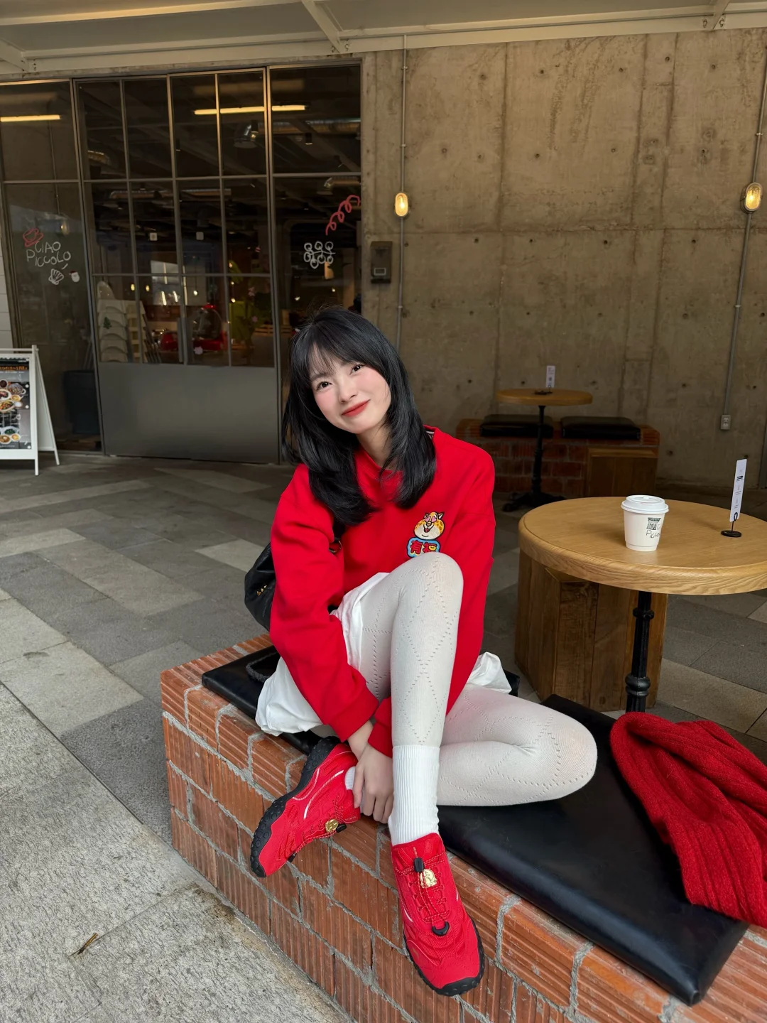 新年的幸运红色穿搭⋆ ♡̷̷̷♥️