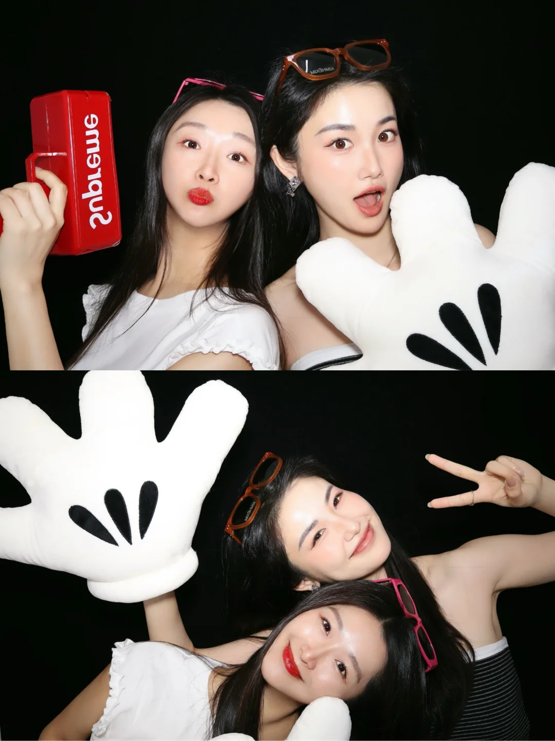 好闺闺👭就是要一起拍大头贴呀(⁎⁍̴̛ᴗ⁍̴̛⁎)