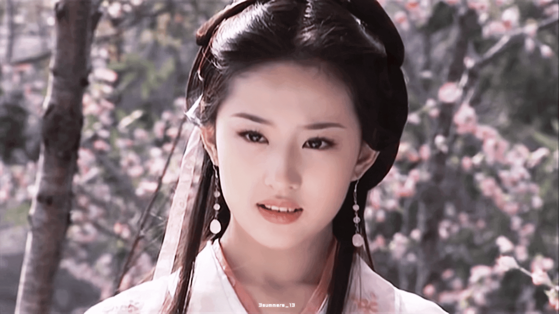 刘亦菲15岁的倾国倾城山茶朝露之美刘亦菲[超话] ​​​