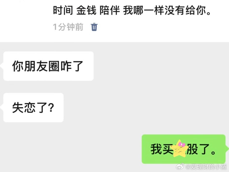 时间 金钱 陪伴 我哪一样没有给你。 