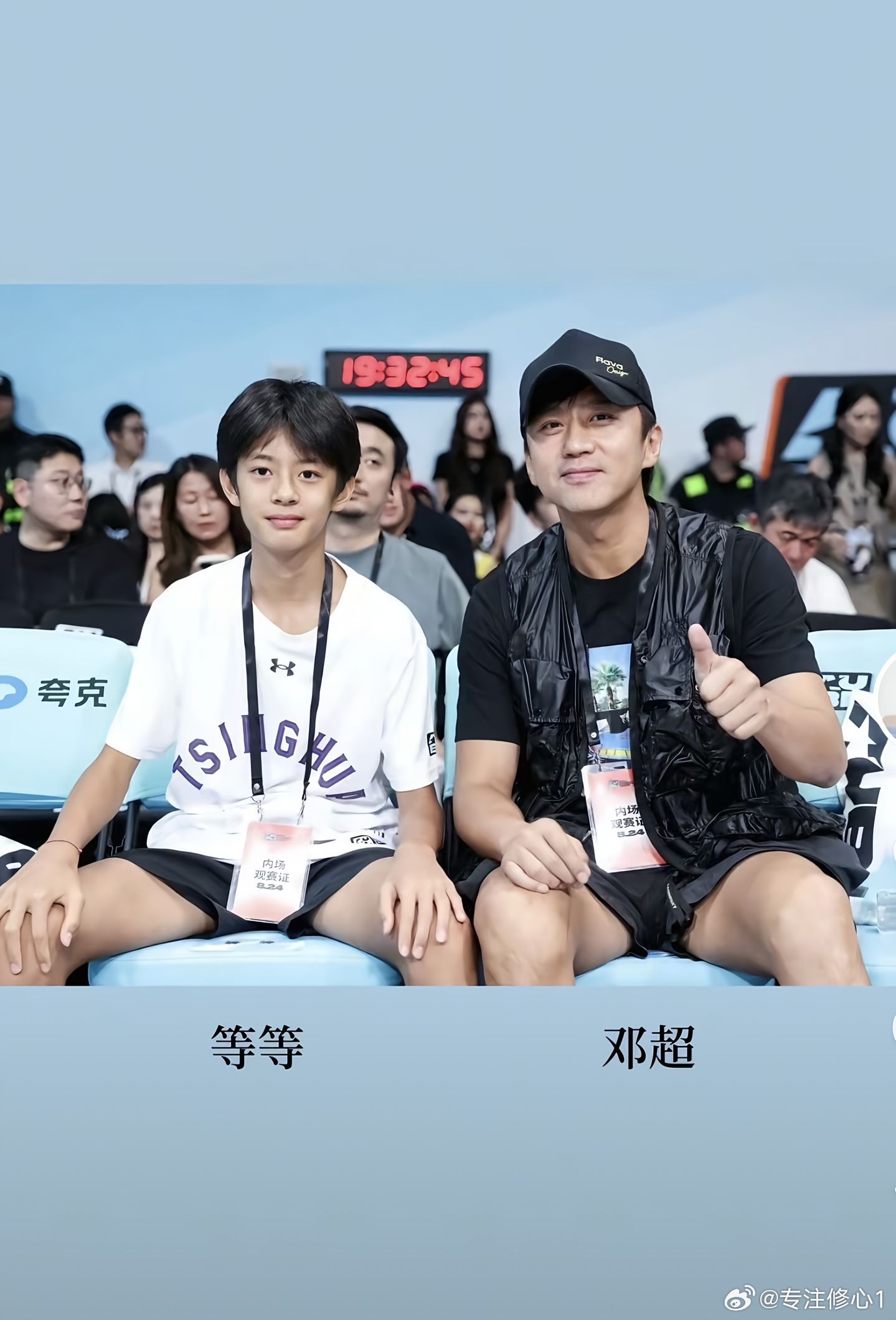 孙俪邓超13岁儿子身高[心]等等长大了，和妈妈好像孙俪[超话]邓超[超话] ​​