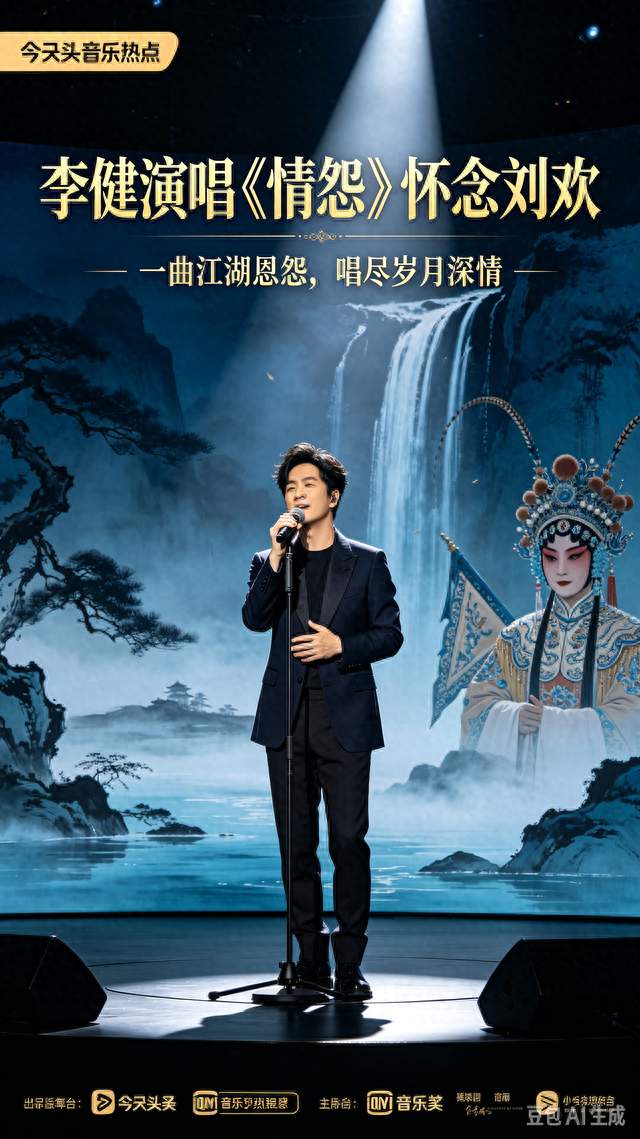 李健演唱《情怨》怀念刘欢，一曲唱尽多少江湖恩怨与人生遗憾