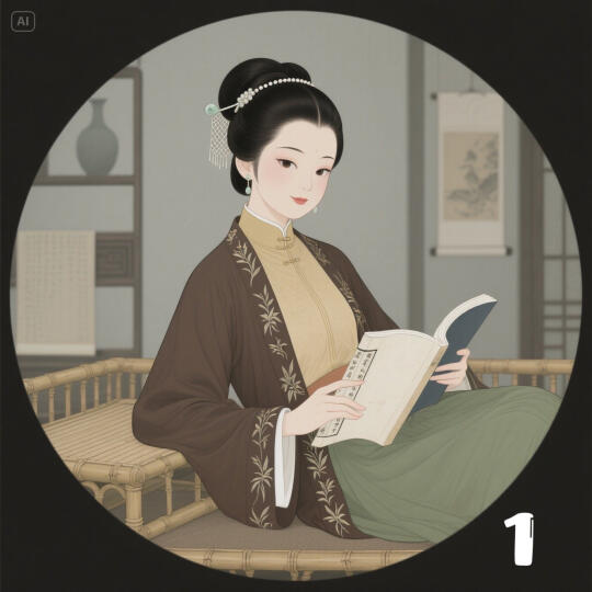 跪求投票！哪幅“宋朝夫人”能当我的新门面？🙏