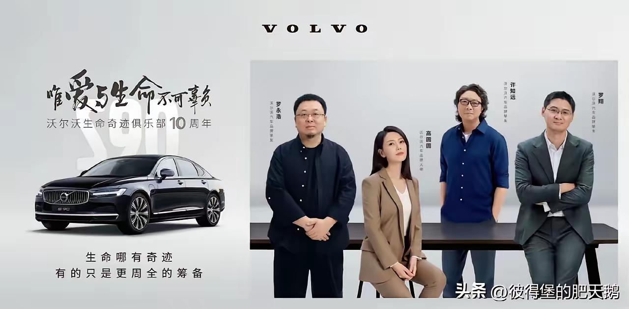 看沃尔沃请的代言人！吉利是真彪啊！

高圆圆，我不确定！但其他几个不是精日就是公