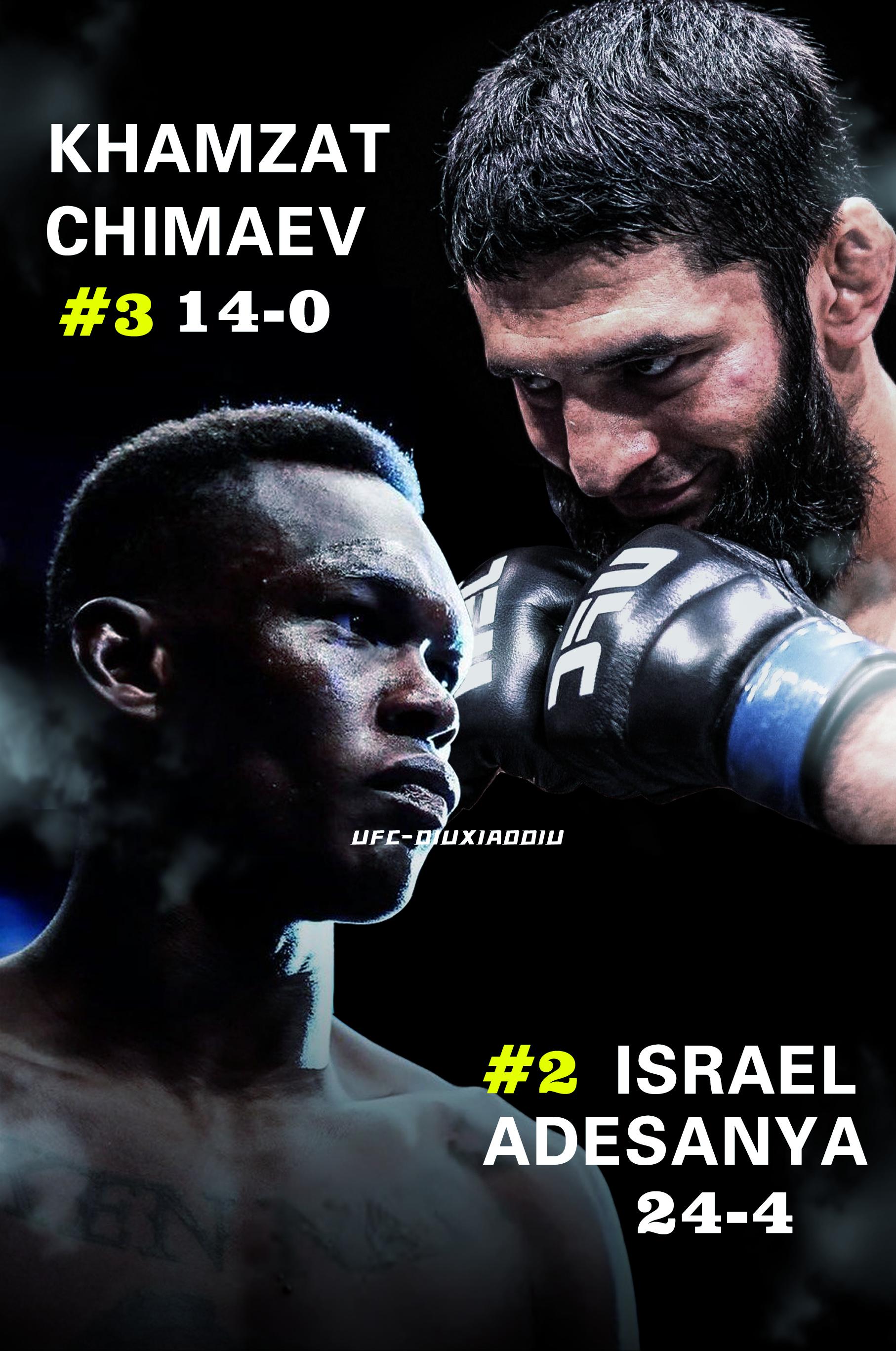 UFC 中量级。据可靠消息！狼王奇马耶夫已经盯上了黑龙阿迪萨亚。话说黑...
