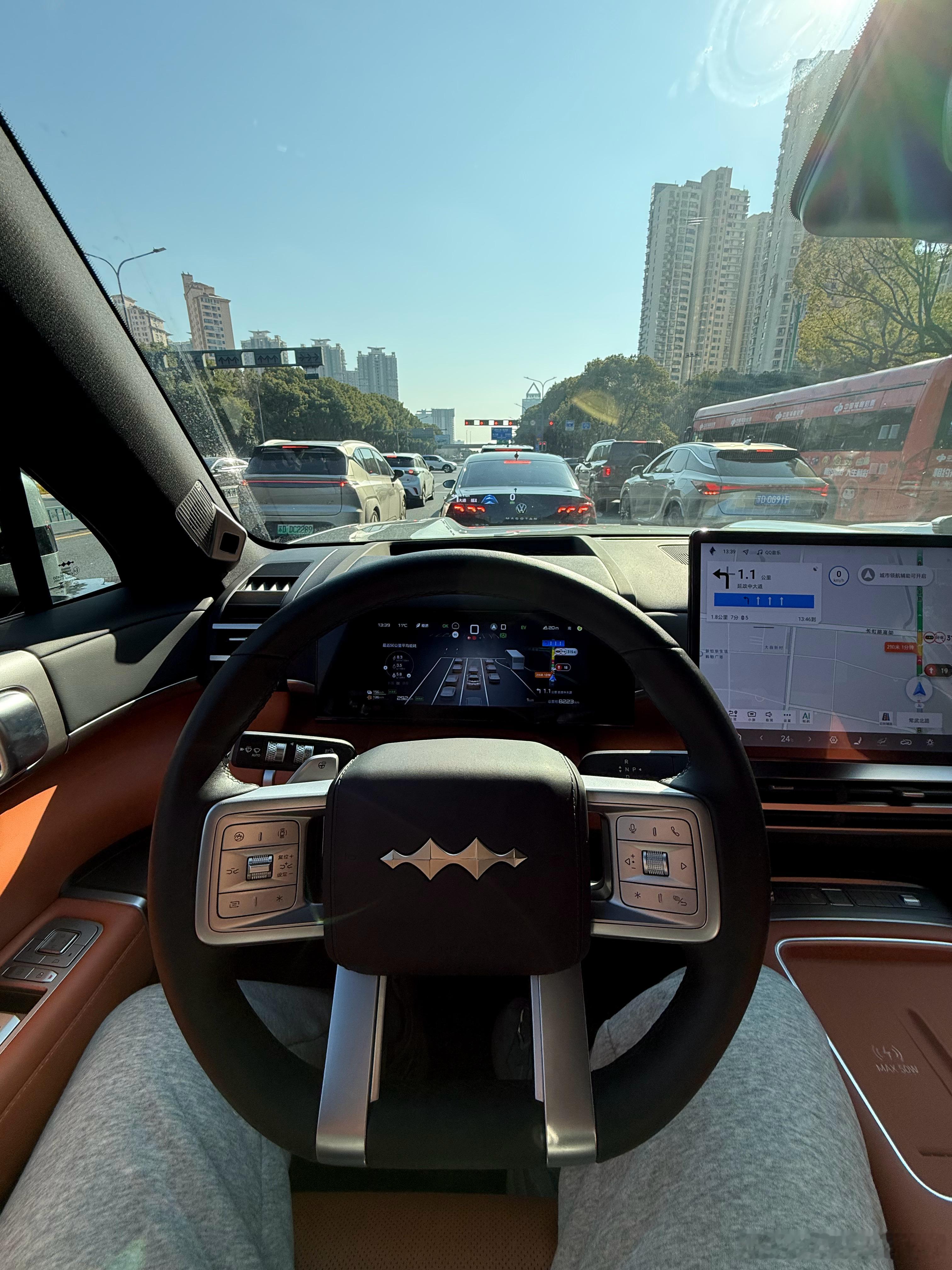 被方程豹包围了？还刚好凑齐了方程豹全家桶豹子真是有大帝之资，在马路上的能见度已经