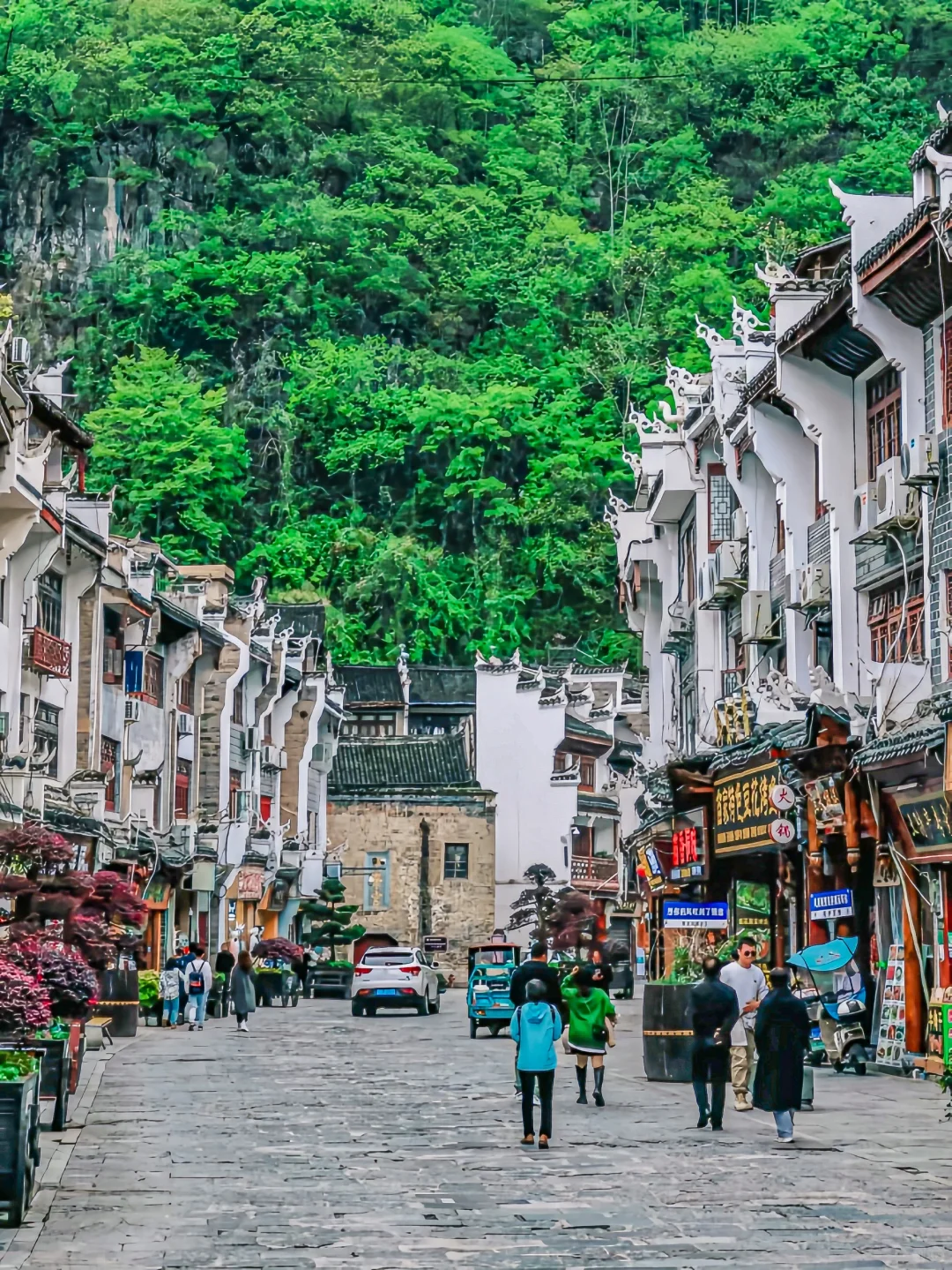 远离城市！去深山里的古镇避暑。。🥵🥵
