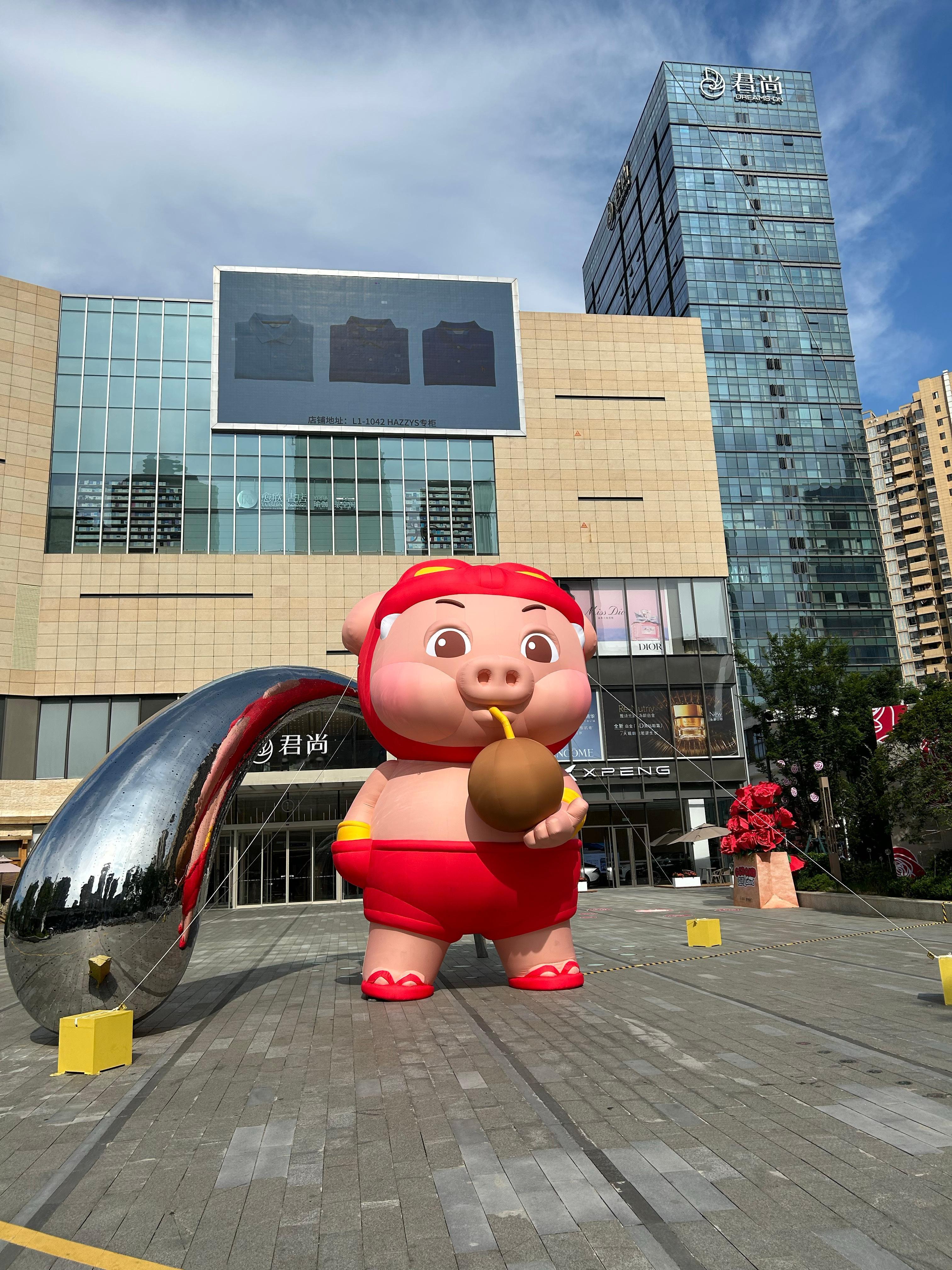 附近这商场 背后必有高人指点[doge] ​​​