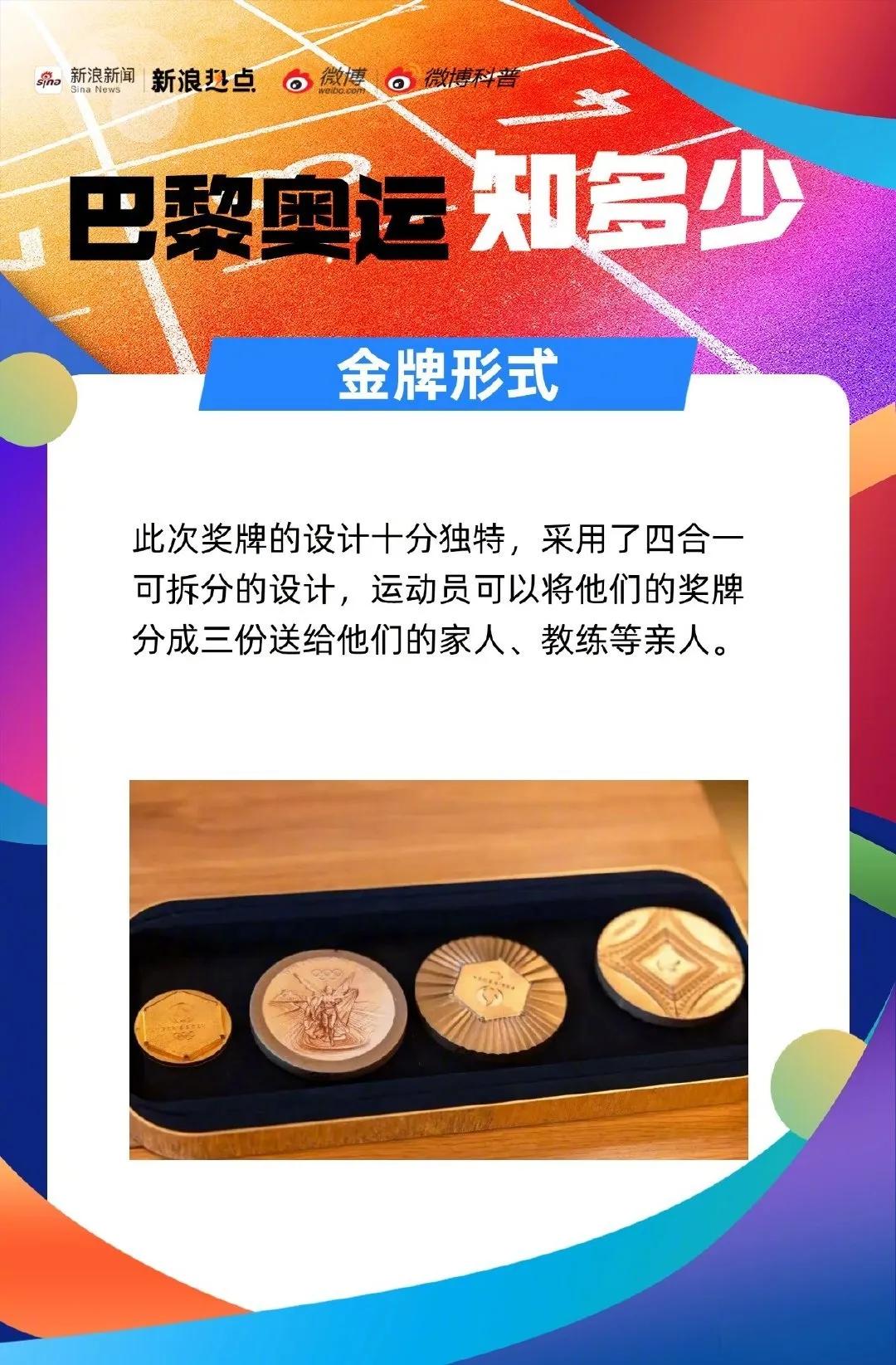 #巴黎奥运会金牌长啥样#

论设计，还要看法国，不愧是众多奢侈品的发源地！

2