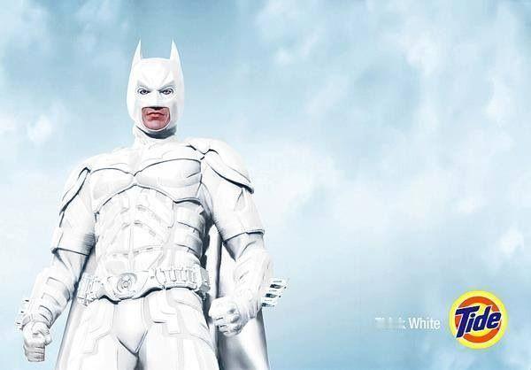 汰渍广告 碰瓷蝙蝠侠和IBM 