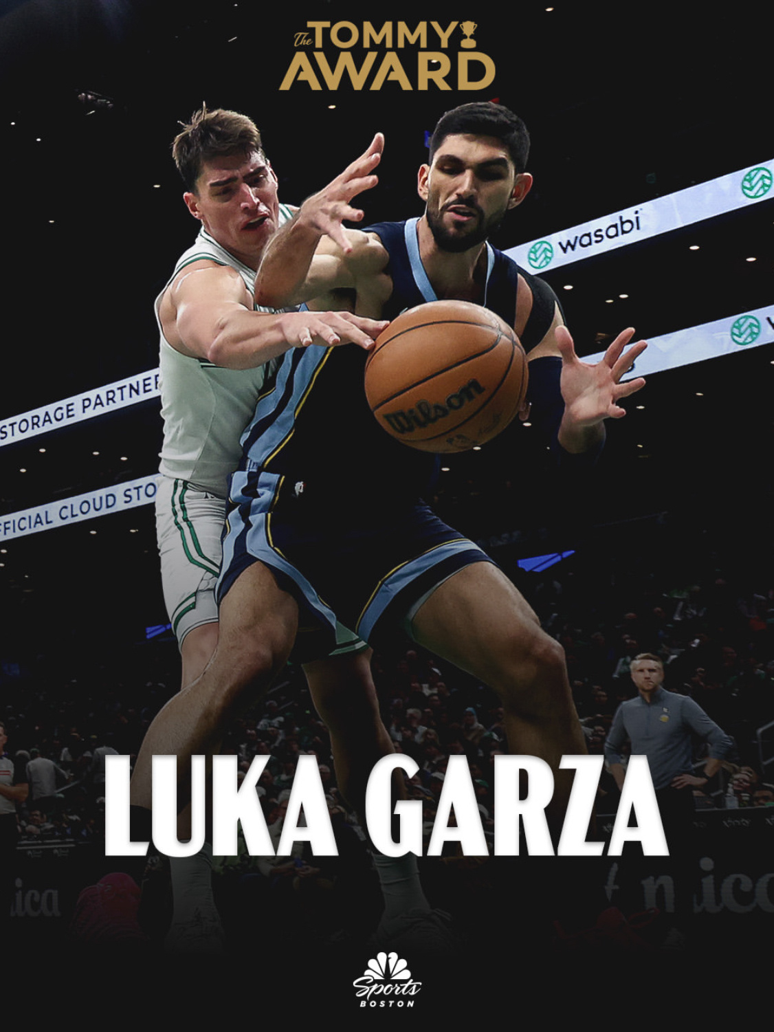 今日比赛【 The Tommy Award 】 得主 : Luka Garza 