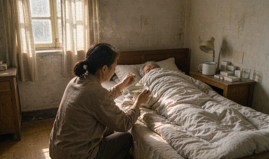 婆婆瘫痪我照料了6年，丈夫升官后张口提离婚，婆婆没作声，拿到离婚证后，前夫就带着