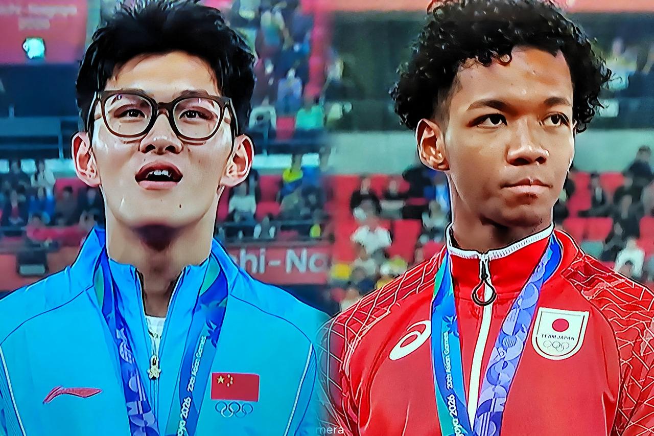 陈圆将，中国男子田径最大的惊喜，戴上眼镜也掩盖不住他喷薄欲出的狠劲儿！当他纵身一