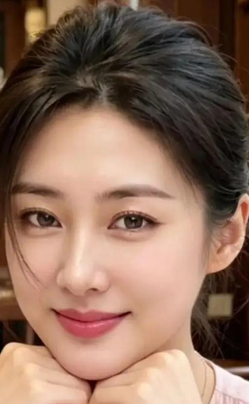 用什么词汇形容这个美女？