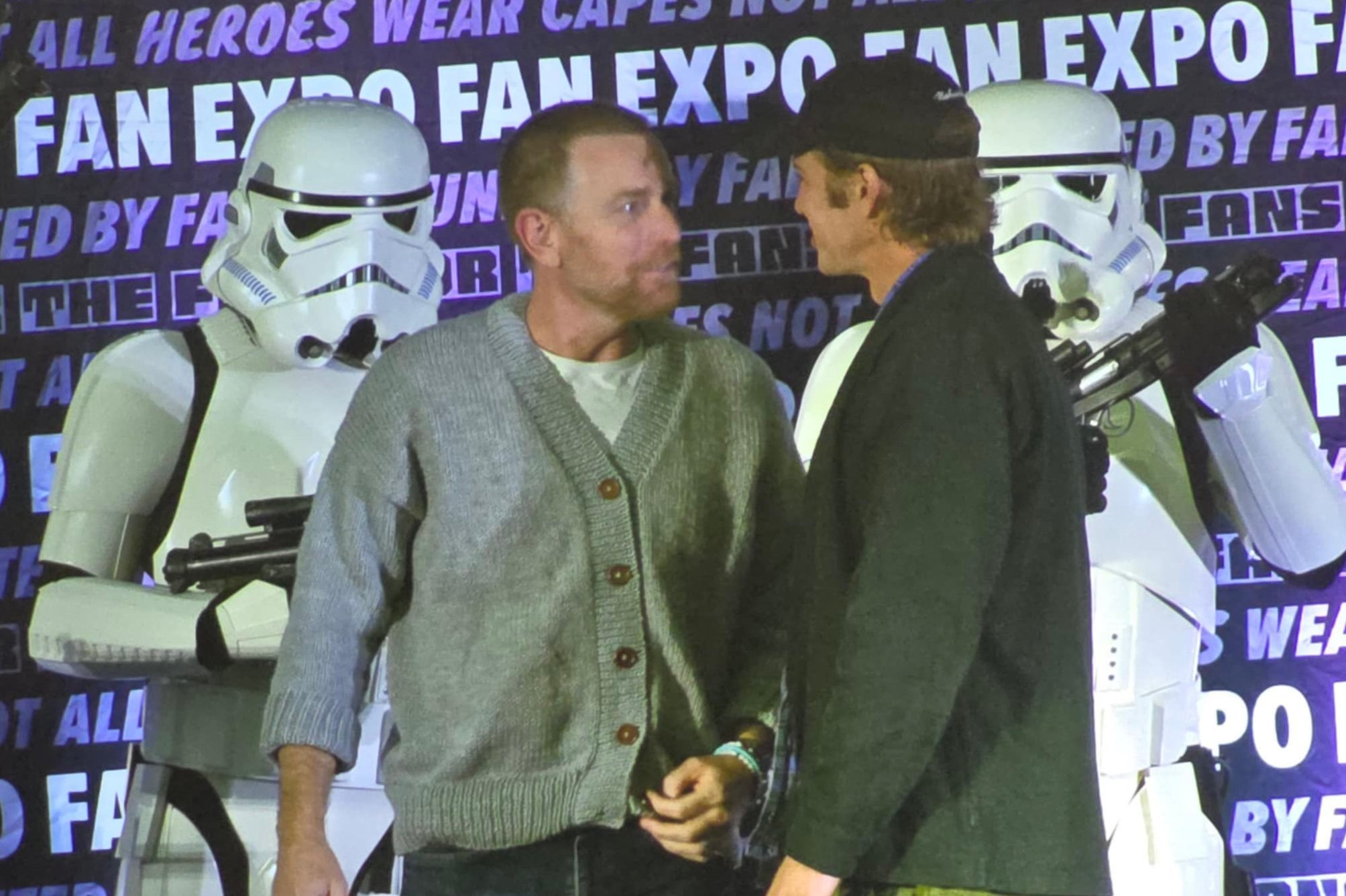 欧比旺安纳金售后🈶！伊万·麦克格雷格和海登·克里斯滕森Fan Expo Bos