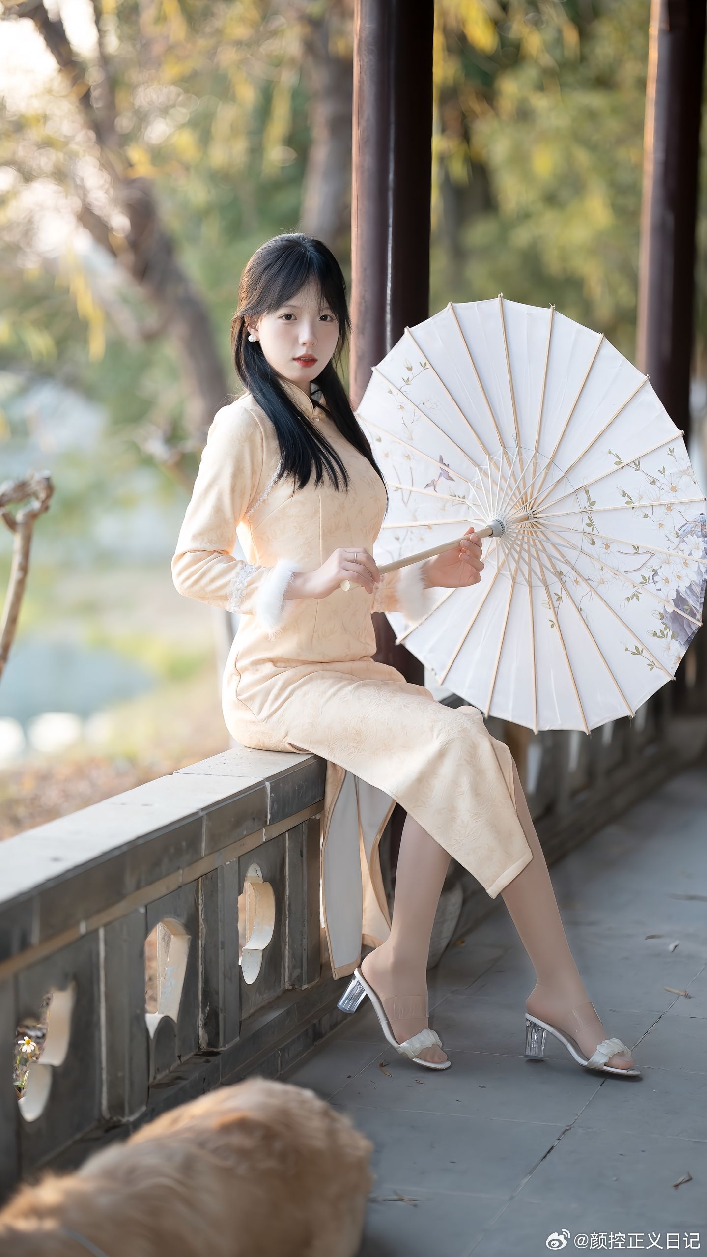 约拍美女绘梦长廊