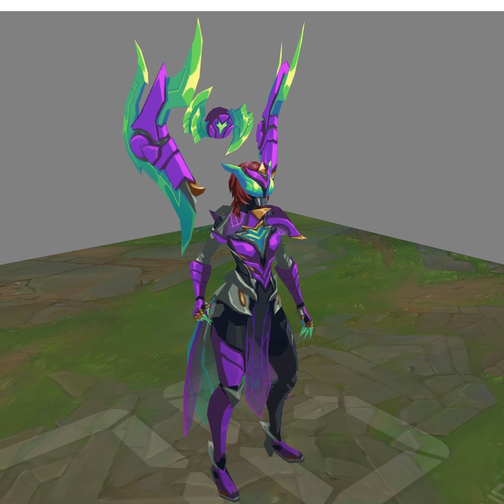 云顶之弈S15英雄新皮肤模型（部分移植LOL手游）英雄联盟 ​​​