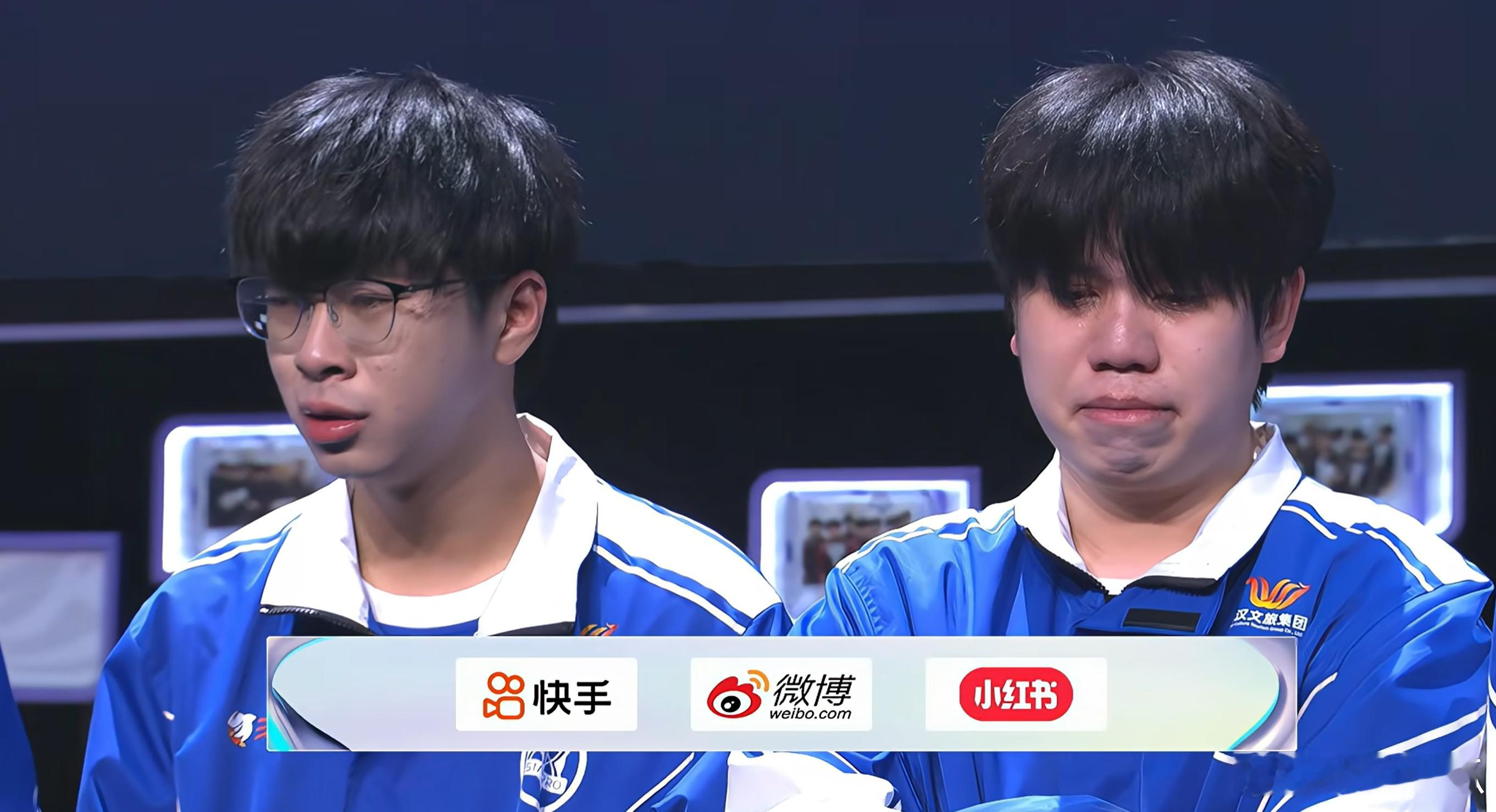 赛后亮宇和Ming都哭了 