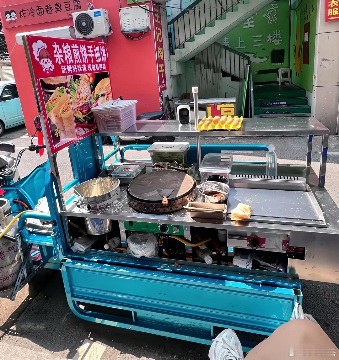 这种车太适合流动摊贩了～～创业的话，投资需要多少本金？ ​​​