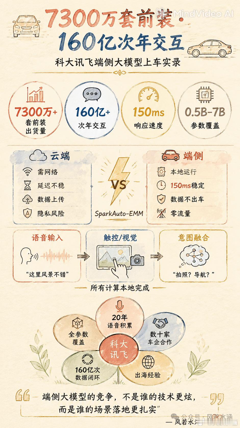 7300万套前装、160亿次年交互：科大讯飞凭什么拿下八成出海车企🌹网页链接