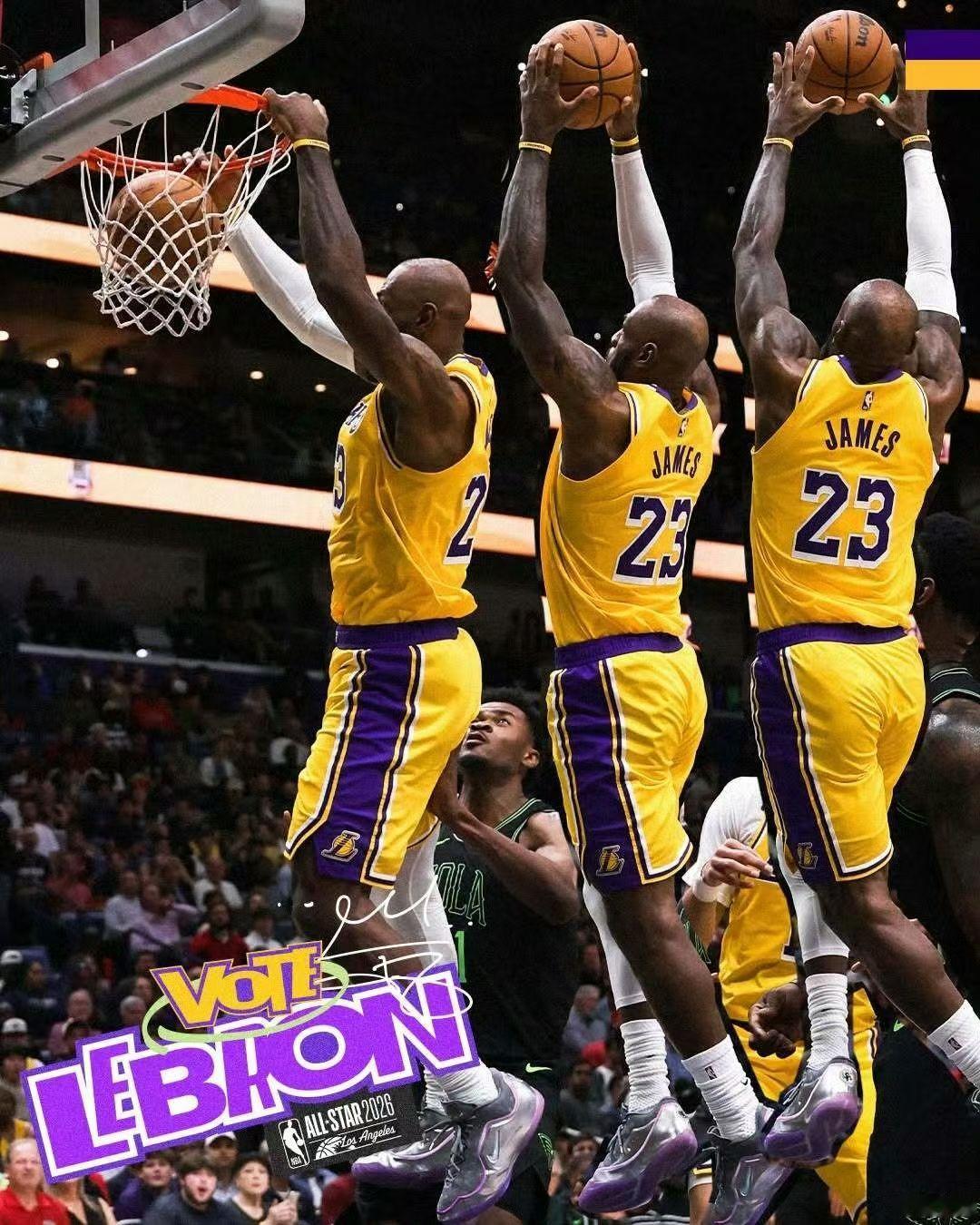 今天又是扣爽的一天詹姆斯