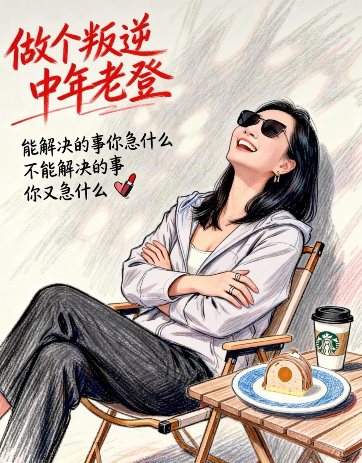做个叛逆的中年老登

内耗个屁，

我不喜欢的人，一定不是好人，

不喜欢我的人
