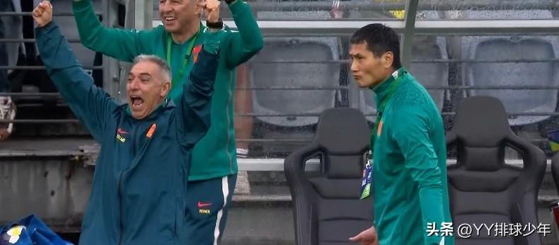 FIFA国际系列赛，国足对阵库拉索半场战罢，中国队1-0暂时领先！上半场补时阶段